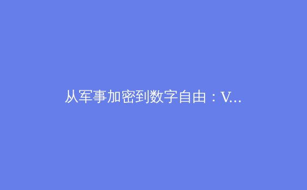 从军事加密到数字自由：VPN技术的演进与未来 - 2