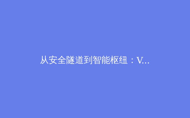 从安全隧道到智能枢纽：VPN技术的演进与未来图景 - 3