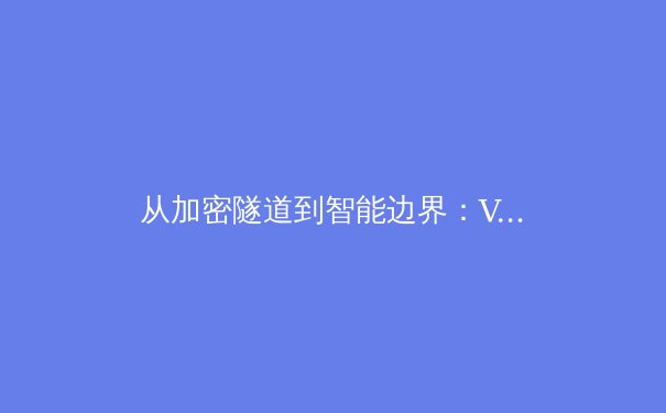 从加密隧道到智能边界：VPN技术的演进与未来安全架构的雏形 - 4